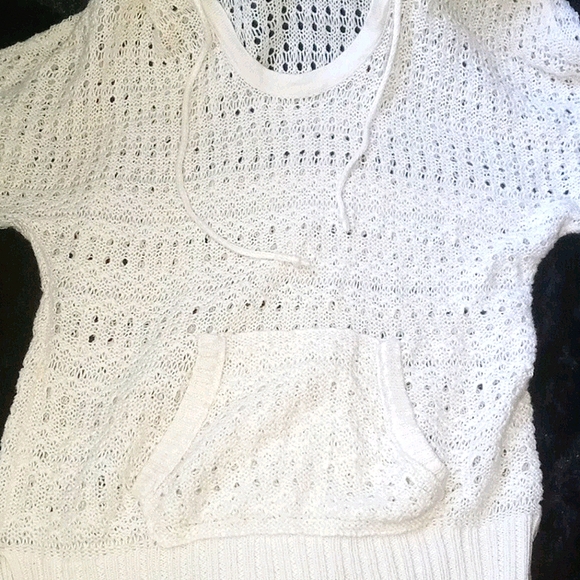 Hooded American Eagle outfitters cover up sweater - Picture 3 of 3